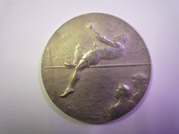 GP 2019 - 1626  RARE Médaille  " Saut En Hauteur "  En Bronze Argenté   XXX - Autres & Non Classés