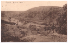 Resteigne - Vallée De La Lesse Et Maisons - Circulé 1937 - Edit. Daury - Thitaux, Hôtel De La Lesse - Desaix - Tellin