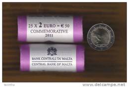 @Y@   Malta 2 Euro 2011  Commemorative   UNC - Malta