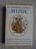 Ancien - Petit Livre The Observer's Book Of Music De Freda Dinn 1969 - Kultur