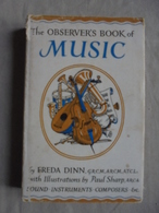 Ancien - Petit Livre The Observer's Book Of Music De Freda Dinn 1969 - Culture
