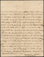 1836 - EUGENIO DI SAVOIA CARIGNANO - Lettera Autografo Di Due Pagine Di Eugenio Di Savoia Carignano,... - Other & Unclassified