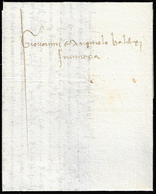 1458 - Lettera Completa Di Testo Da Firenze A Venezia.... - 1. ...-1850 Vorphilatelie