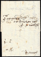 1509 - Lettera Completa Di Testo Da Venezia 3/3/1509 A Berutti. Rara.... - ...-1850 Voorfilatelie