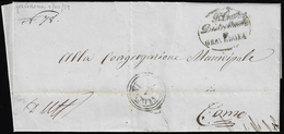 1859 - Lettera In Franchigia Da Gravedona 1/7/1859 A Como. Interessante Lettera Risalente Al Primo G... - Lombardo-Vénétie