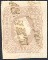 AUSTRIA GIORNALI 1861 - 1,05 K. Lilla Grigio Chiaro (7a), Usato, Perfetto. Cert. Raybaudi.... - Autres - Europe