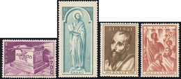 GRECIA 1951 - San Paolo (571/574), Gomma Integra, Perfetti.... - Autres - Europe