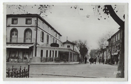 CPA CPSM 81 Tarn St Saint Sulpice La Pointe Avenue De La Gare Hôtel Et Café Peyraud Près De Lavaur Toulouse Rabastens - Saint Sulpice