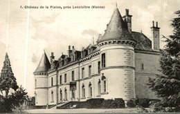 CHATEAU DE LA PLAINE PRES LENCLOITRE - Lencloitre