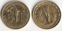 Pièce 5 Francs CFA 2013 Afrique De L'Ouest Origine Cote D'Ivoire (v) - Ivory Coast