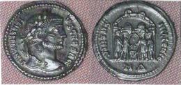 MAXIMIANUS GALERIUS CAESAR   (293  - 305 AD   -  AR  ARGENTEUS  2,82 Gr.   -  Héraclée  295 AD - Die Tetrarchie Und Konstantin Der Große (284 / 307)