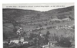 COURS Vue Generale Du Valissant ,à Droite, Le Village Fougerat Au Fond, Vallée Des Haras - Cours-la-Ville