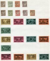 13467 GRAND LIBAN Collection Vendue Par Page  Taxe 1/4, 6/10, 11/5, 16/20, 21/4 *   1924 - 28    B/TB - Portomarken