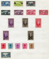 13460 GRAND LIBAN Collection Vendue Par Page N° 150/4, 157/61, 164/6, 167/9, 170, 183  * 1937 - 43  B/TB - Nuevos