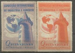 BRASIL CINDERELLAS - EXPOSIÇAO INTERNACIONAL QUITANDINHA (#5112) - Automatenmarken (Frama)