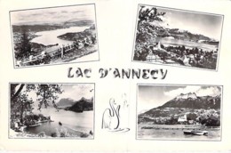 ** Joli Lot De 15 Cartes ** 74 - ANNECY Et Le Lac : Toutes Scannées - CPSM Dentelée N/B Format CPA - Haute Savoie - Annecy