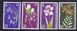 Nlle HEBRIDES 1973 N° 358 à 361 ** Neufs, Ier Choix. Sup 4 Values Flore, Fleurs. Flora, Flowers) - Ongebruikt