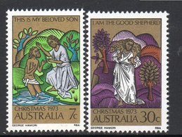 AUSTRALIA, 1973 XMAS 2 MNH - Mint Stamps