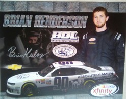 Brian Henderson Signed Hero Card - Autógrafos