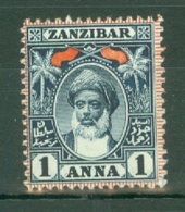 Zanzibar: 1899/1901   Sultan Sayyed Said    SG189   1a   Indigo  MH - Zanzibar (...-1963)