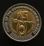 South Africa 5 Rand (Order Of The Companions Of O.R. Tambo - First Centenary) 2017. UNC Coin - South Africa