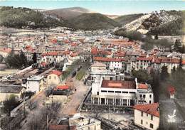 83-SAINT-ZACHARIE- LA PLACE DE LA MAISON DU PEUPLE VUE DU CIEL - Saint-Zacharie