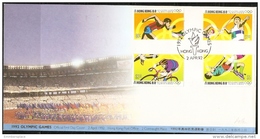 Hong Kong - 1992 Olympic Games FDC - FDC