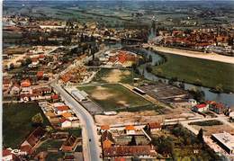 71-LOUHANS-VUE AERIENNE  LE STADE - Louhans