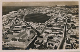 Curaçao Real Photo Air View Of Willemstad - Curaçao