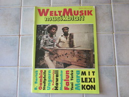 Musikblatt Welt Musik B Bartok Gambia  Ect - Musik