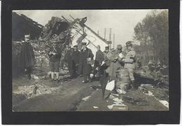 CPA Seine Et Marne 77 Melun Catastrophe Déraillement Chemin De Fer Train Train Carte Photo RPPC Non Circulé - Melun