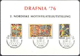 NORWEGEN 1976 Souvenir Block - Proofs & Reprints