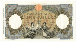 1000 LIRE CAPRANESI REPUBBLICHE MARINARE REGINE FASCIO ROMA 21/05/1941 BB/SPL - Regno D'Italia – Other
