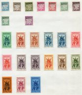 13483 MARTINIQUE Collection Vendue Par Page  Taxe 1/10 Sauf 9, 12/22, 23/6 *   1942-46    B/TB - Impuestos