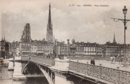 Cpa Rouen Le Pont Boieldieu - Rouen