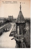 Cpa Vincennes Chapiteau De La Chapelle Et Panorama Du Fort. - Vincennes