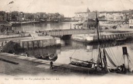 Cpa Dieppe Vue Générale Du Port. - Dieppe