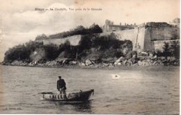 Cpa La Citadelle,vue Prise De La Gironde. - Blaye
