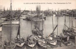 Cpa Les Sables D'Olonne Vue Panoramique Du Port. - Sables D'Olonne