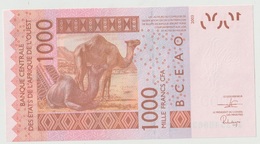 Billet De 1000 Francs CFA XOF Non Circulé Afrique De L'Ouest Origine Cote D'Ivoire - Elfenbeinküste (Côte D'Ivoire)