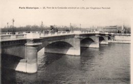 Cpa Paris Historique Pont De La Concorde. - Ponts