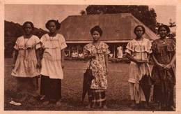 CPA - ILE De SAMOA - Jeunes Elèves Des Soeurs ... - Samoa