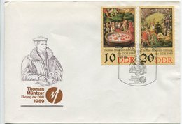 Thomas Müntzer - FDC 1989, DDR - Théologiens