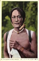 Formosa Taiwan, Native Gaogan Male Smoking Pipe (1930s) Postcard - Formose