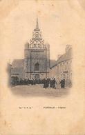 Pleumeur        22         L'Eglise. Sortie De Messe     (voir Scan) - Pleumeur-Bodou