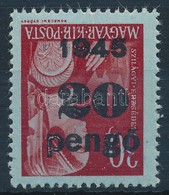 ** 1945 Kisegítő 20P/30f Fordított Felülnyomással - Autres & Non Classés