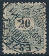 O 1898 20kr 11 1/2 Fogazással (20.000) - Altri & Non Classificati