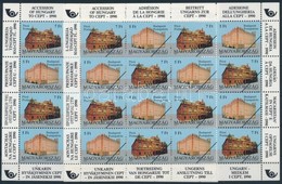 ** 1991 Magyarország Csatlakozása A CEPT-hez Kisív (20.000) + Ugyanaz MINTA Kisív / Mi 4131-4132 Complete Sheet + SPECIM - Autres & Non Classés