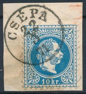 1867 10kr 'CSÉPA' (Gudlin 350 Pont) - Andere & Zonder Classificatie