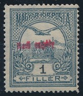 ** 1915 Hadisegély II 1f  Csak 'Hadi Segély' Felülnyomással, A Többi Szöveg Hiányzik - Sonstige & Ohne Zuordnung